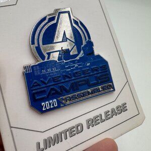 Disney's Avengers Campus Limited Release 2020 Pin New on placecard